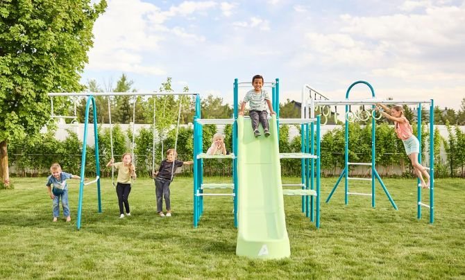 ActivPlay Modular Jungle Gym Set Review – A Customizable Heavy-Duty Swing Set for Endless Adventures
