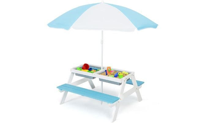 Creative Water and Sand Table – Best Sensory Playsets for Small Backyards