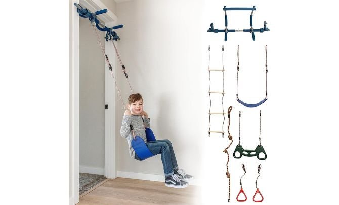 Gym1 6-Piece Doorway Gym Indoor Playground Review | Ultimate Indoor Playset for Active Kids