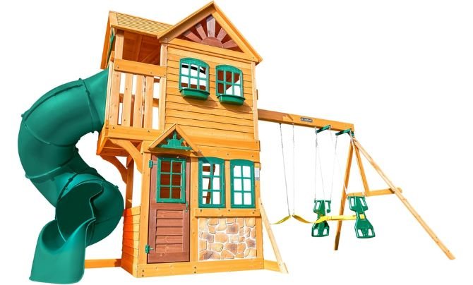 KidKraft Buffalo Crossing Wooden Swing Set Review
