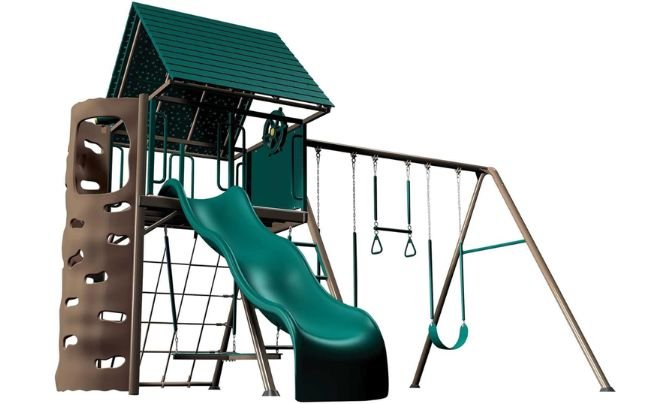 Multi-Activity Jungle Gym – Best All-in-One Playsets for Small Backyards