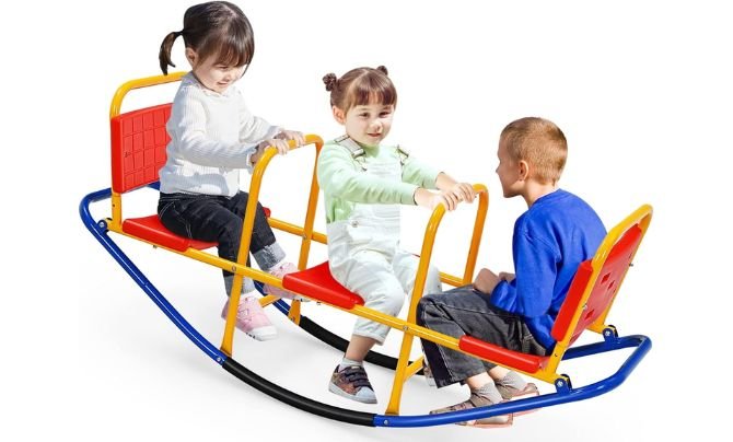 Portable Seesaw and Swing Duo – Best 2-in-1 Compact Playsets for Active Fun