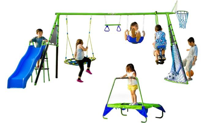 Pros of Swing and Slide Combo Playsets