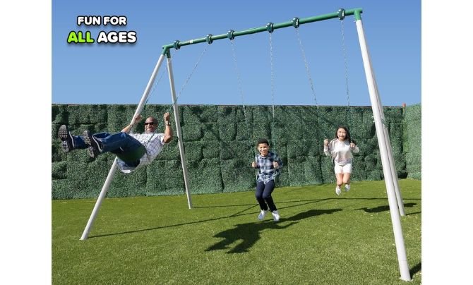 Sportspower Everest 10FT Metal Swing Set Review – A Heavy-Duty Steel Swing Set for Families