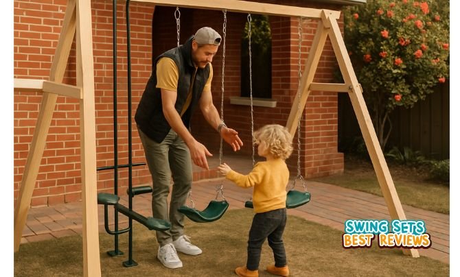 Teaching Kids Swing Set Safety Rules