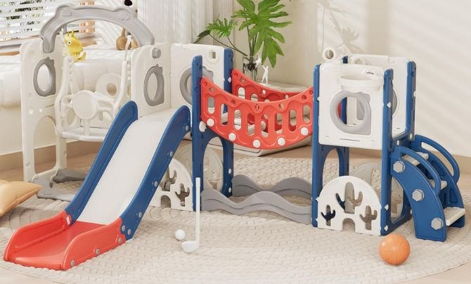 Foldable Slides and Climbing Sets