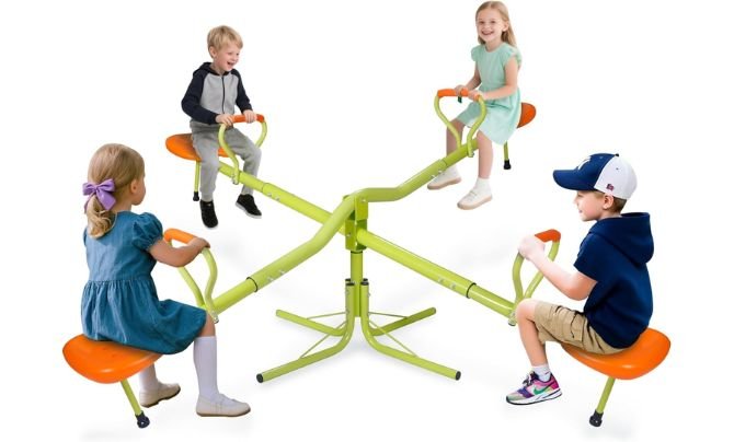 Multi-Seat Seesaws for Group Play - Seesaws & Rockers for Backyard Fun