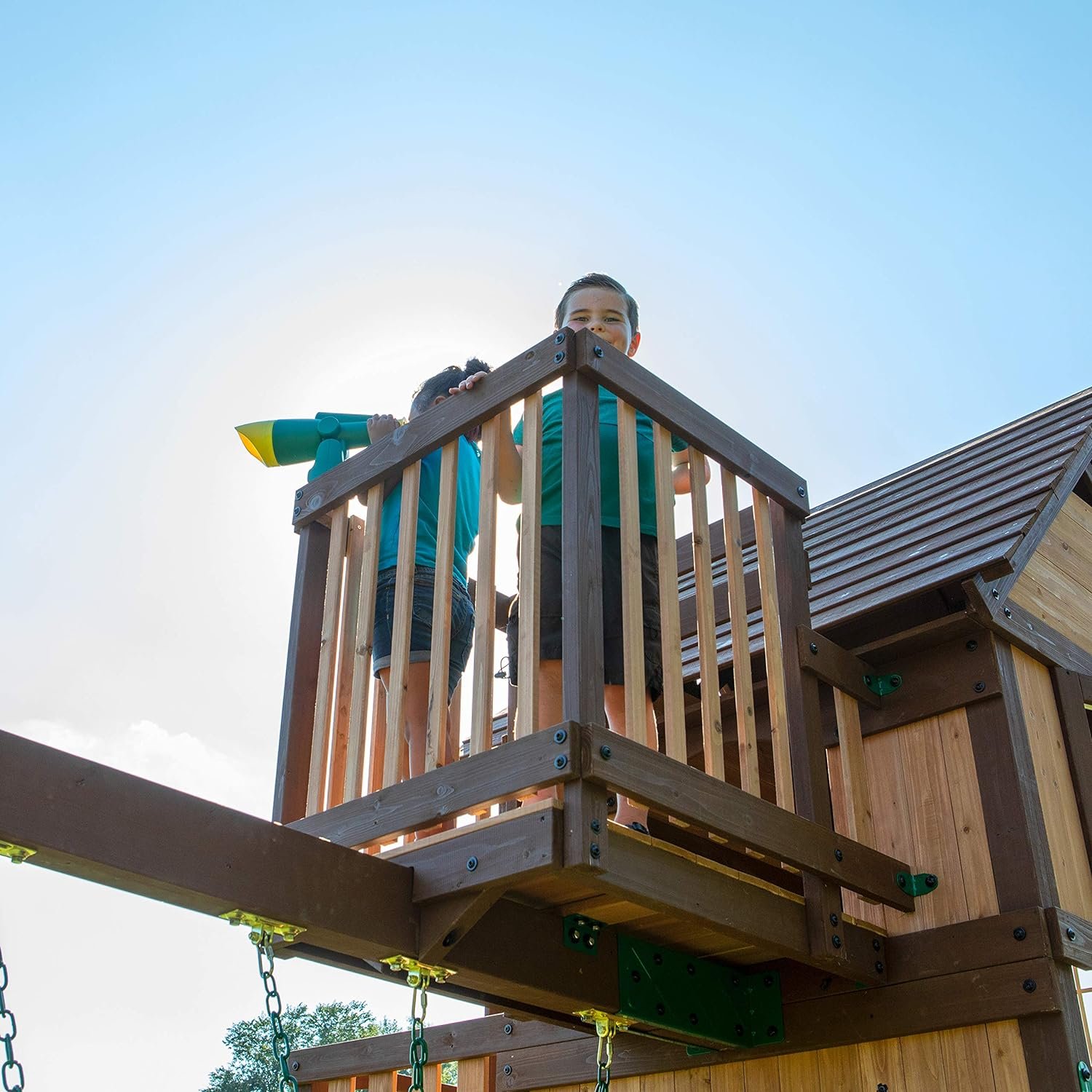 Backyard Discovery Skyfort 3 All Cedar Swing Set Review