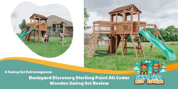 Backyard Discovery Sterling Point All Cedar Wooden Swing Set Review