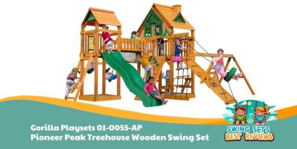 Gorilla Playsets 01-0055-AP Pioneer Peak Swing Set Review