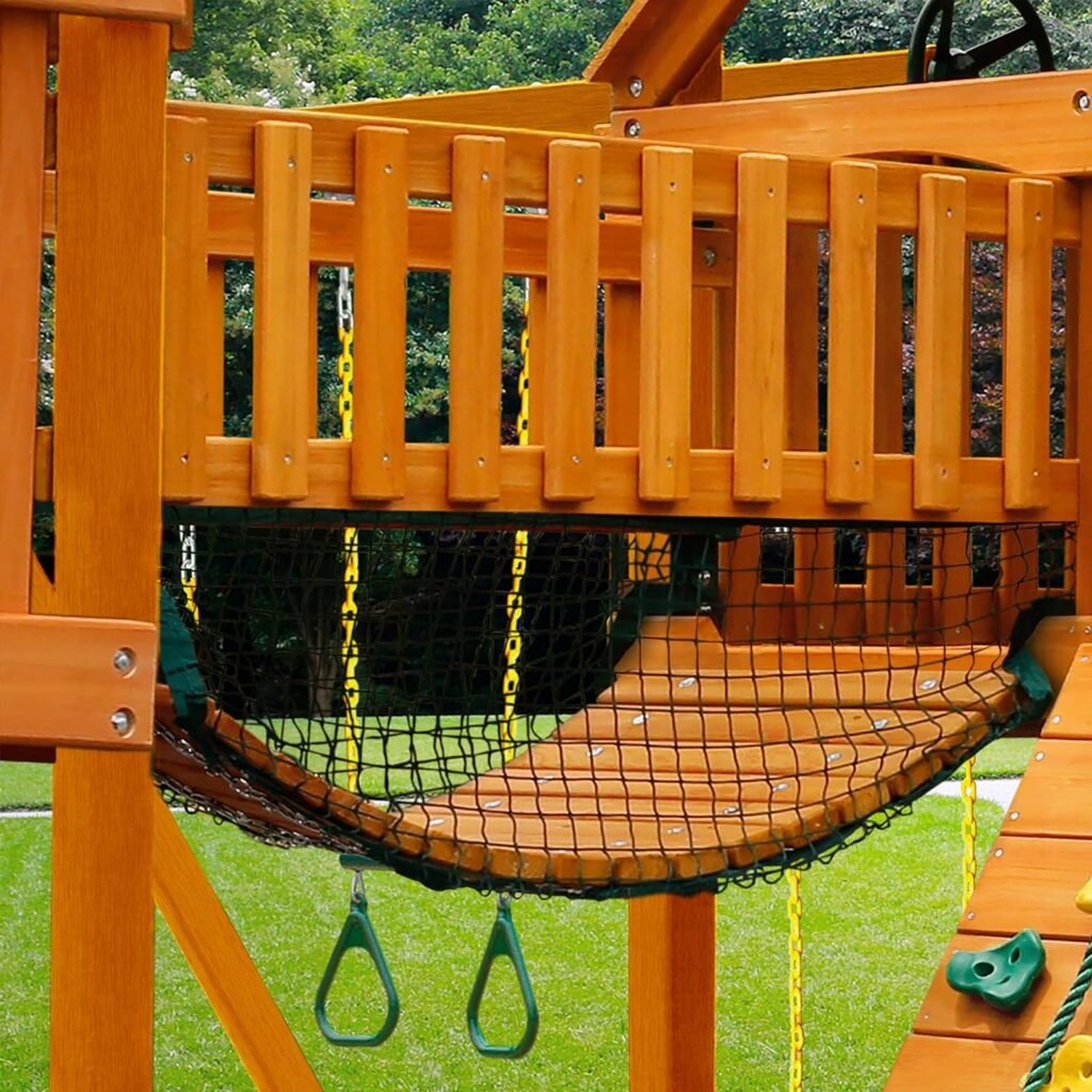 Gorilla Playsets 01-1021-AP Treasure Trove I Swing Set Review-3