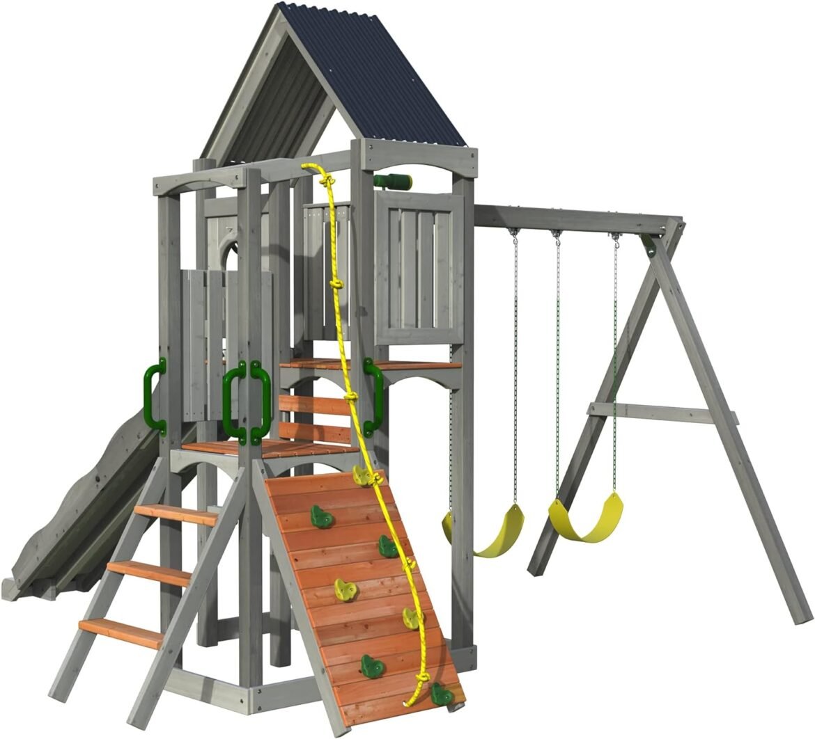 Jack & June Haven II Cedar Swingset: A Comprehensive Review
