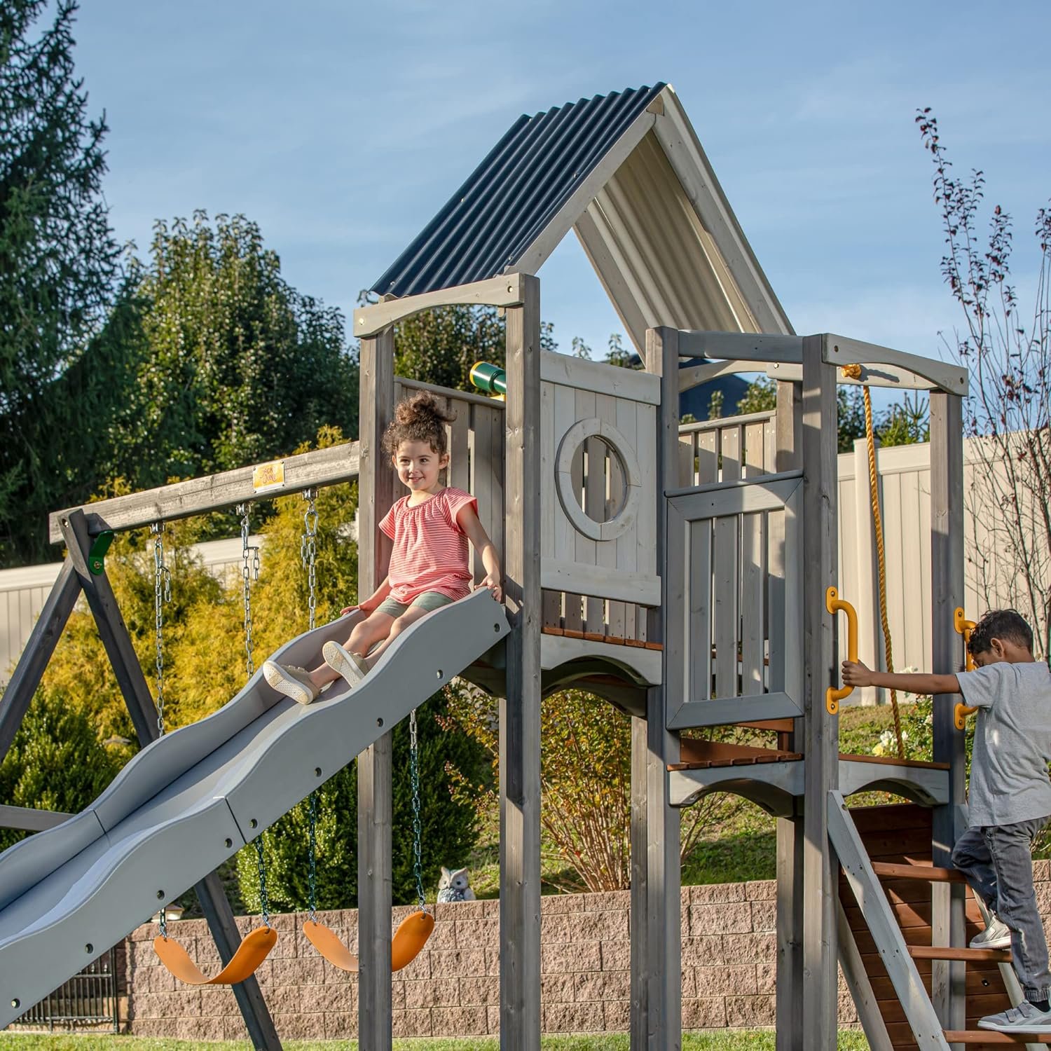 Jack & June Haven II Cedar Swingset: A Comprehensive Review