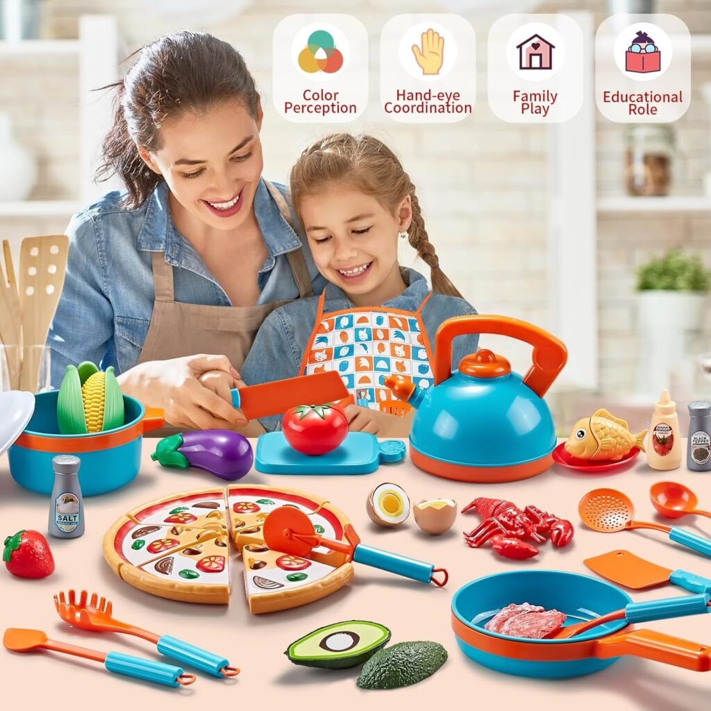 Laugigle-Play-Kitchen-Accessories-A-46Pc-Kids-Kitchen-Playset-Review-1