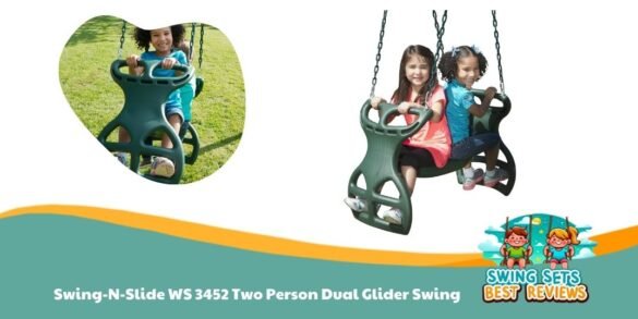 Swing-N-Slide WS 3452 Two Person Dual Glider Swing