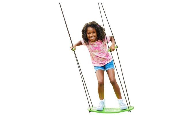 Swurfer Kick Stand Up Outdoor Surfing Tree Swing for Kids-1