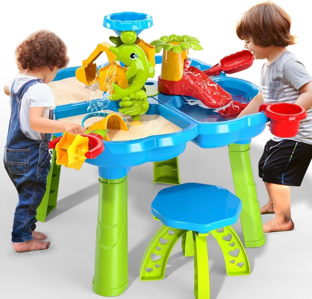 Creative Activity Ideas with TEMI 4-in-1 Kids Sand Water Table -3