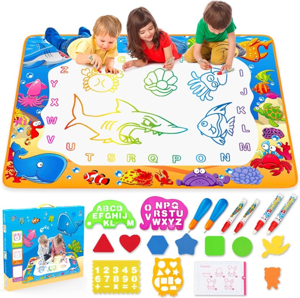 Toyk Water Doodle Mat for Girls and Boys Aged 2-7 Year Old