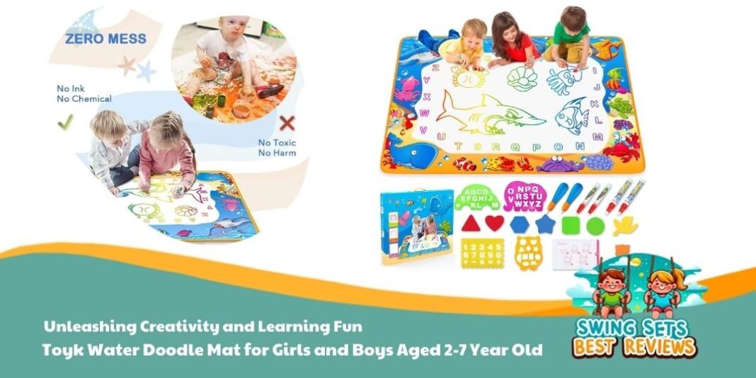 Toyk Water Doodle Mat for Girls and Boys Aged 2-7 Year Old