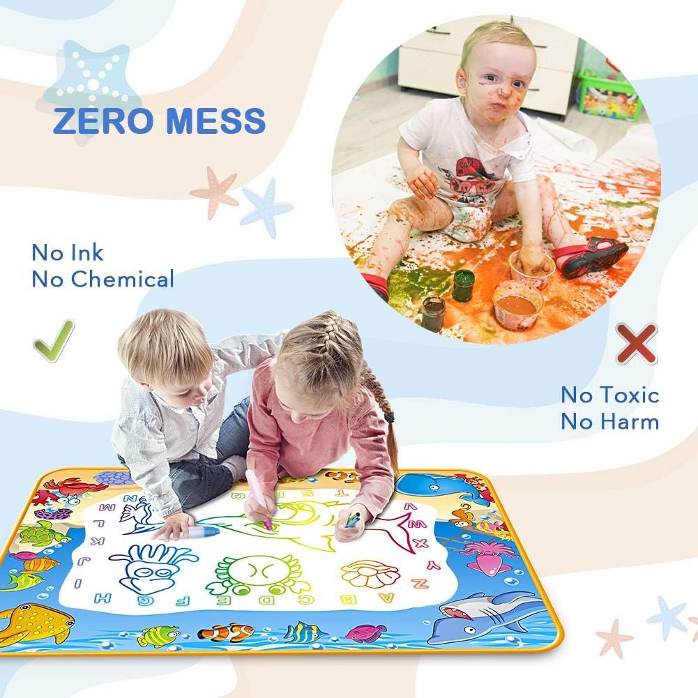 Toyk Water Doodle Mat for Girls and Boys Aged 2-7 Year Old