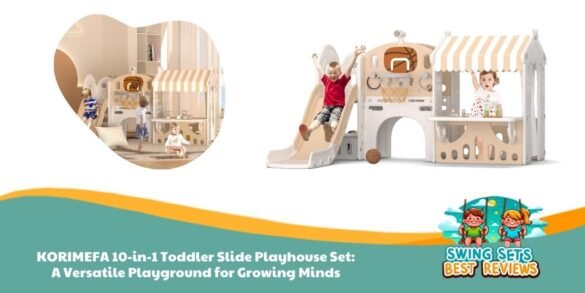 KORIMEFA 10-in-1 Toddler Slide Playhouse Set Review