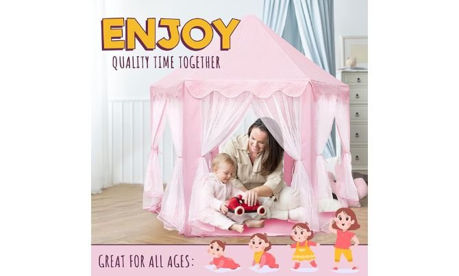 ORIAN Princess Castle Playhouse Tent Review 2