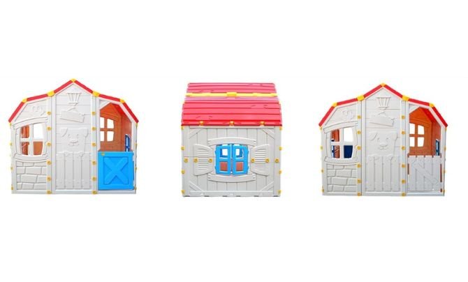 The Magic of Outdoor Play with HONEY JOY Outdoor Playhouse 1