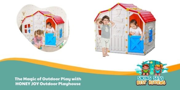 The Magic of Outdoor Play with HONEY JOY Outdoor Playhouse