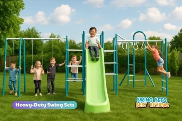 10 Best Heavy-Duty Swing Sets for Older Kids Tested