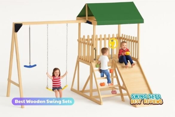 Best Wooden Swing Sets for Backyards (2026) – Top 10 Reviews