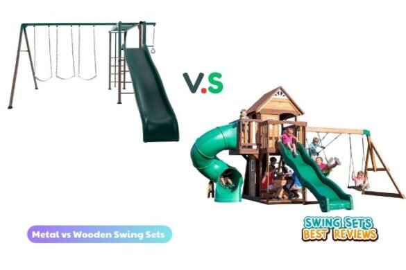 Metal vs Wooden Swing Sets: Which is Better for Kids?